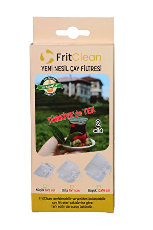 FritClean Temizlenebilir Çay Filtresi  10x16 cm Büyük