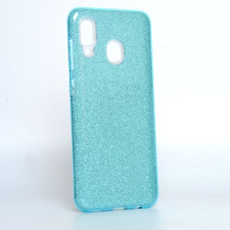 Lexroo Galaxy A20 Kılıf Lexroo Shining Silikon - Mavi