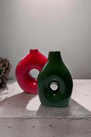 Cottonova CB08 Dekoratif Çiftli Vazo