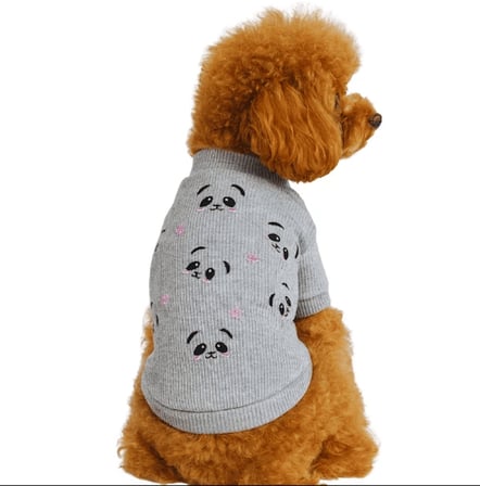 Gedyco Pink Panda Küçük Irk Köpek Likralı Sweatshirt