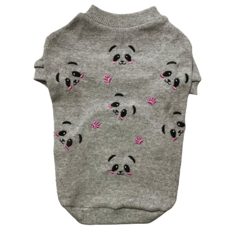 Gedyco Pink Panda Küçük Irk Köpek Likralı Sweatshirt