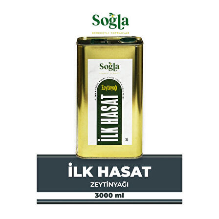 İlk Hasat Zeytinyağı 3L