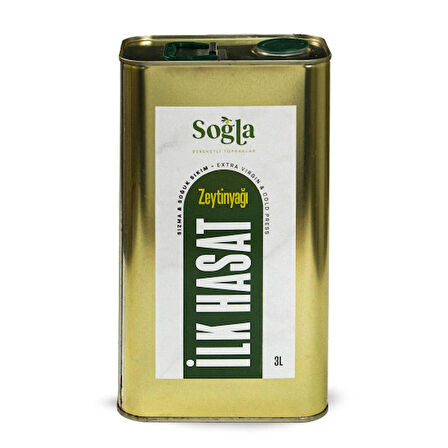İlk Hasat Zeytinyağı 3L