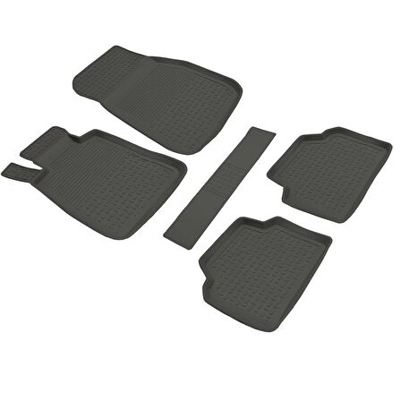 Bmw X3 Ferrous 4D Havuzlu Kauçuk Paspas 2005 2010 Siyah