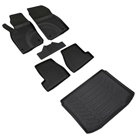 Ford Focus 4 Sedan 4D Paspas ve Kalın Stepne 3D Bagaj 2015 2018