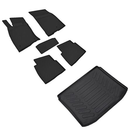 Ford Kuga Ferrous 4D Paspas Siyah ve 3D Bagaj Havuzu 2020 ve Üstü