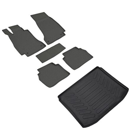 Mercedes C W204 4D Paspas ve Plastik Setli 3D Bagaj 2007 2013