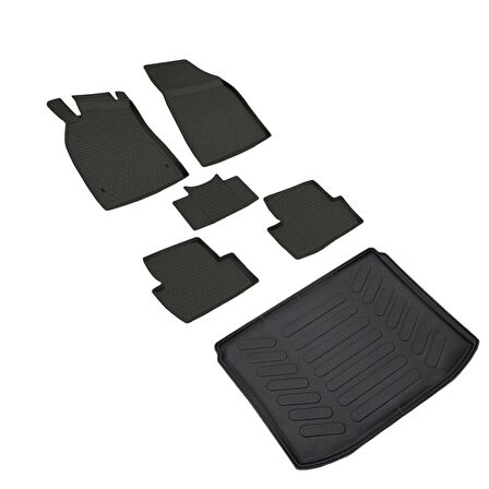 Renault Megane 3 HB 4D Paspas Siyah ve 3D Bagaj Havuzu 2009 2015