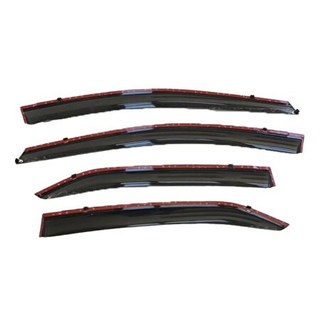 Honda Crv Niken Kromlu Cam Rüzgarlığı 4lü Set 2012 2018 