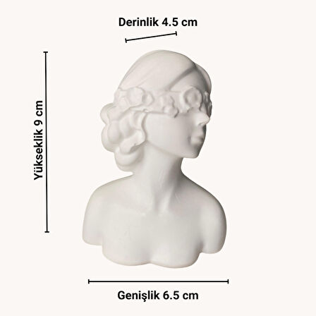 SİLİKON KALIP ÇİÇEKLİ KADIN FİGÜR MUM TAŞ TOZU EPOKSİ SİLİKON İTHAL KALIP