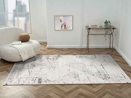 Ottawa Koleksiyonu Triko Akrilik Pamuk Atkı Tabanlı Dokuma Halı OT007G