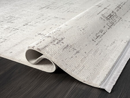 Feel Koleksiyonu Triko Akrilik Pamuk Atkı Tabanlı Dokuma Halı FL004G