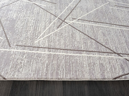 Feel Koleksiyonu Triko Akrilik Pamuk Atkı Tabanlı Dokuma Halı FL006G