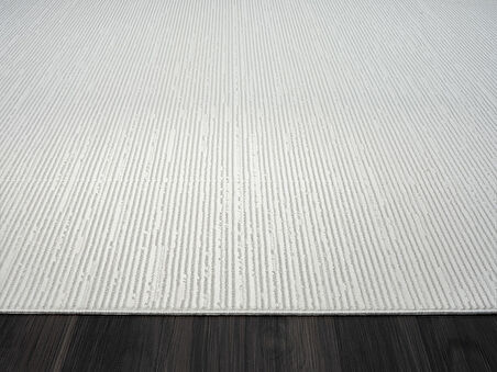 Nexus Koleksiyonu Saçaklı Halı NX010A Krem