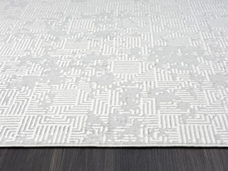 Nexus Koleksiyonu Saçaklı Halı NX012A Krem