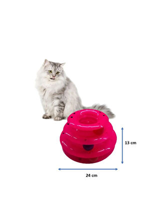 Pawia Üç Katlı, Üç Toplu Kedi Zeka Oyuncağı