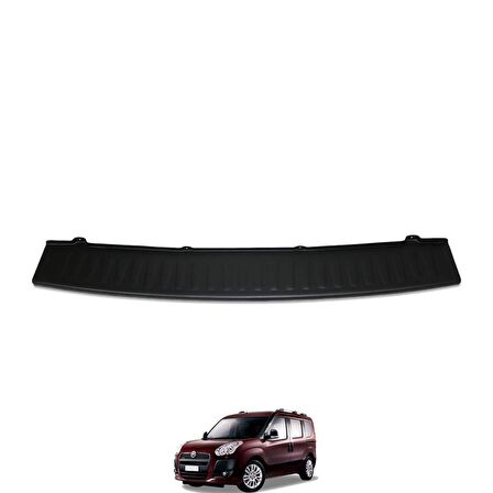 Fiat Doblo Ferrous Arka Tampon Üstü Koruyucu 2010 ve Üstü