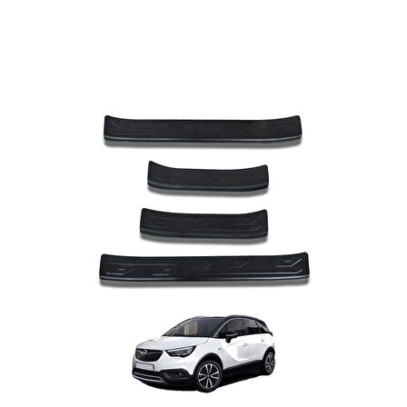 Opel Crossland Halı Koruma Kapağı Kapı Eşiği Plastiği 2021 ve Üstü