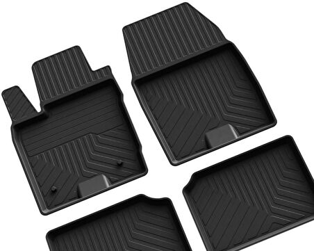 Mini Cooper Countruman R60 Ferrous 4D Havuzlu Kauçuk Paspas 2010 2017