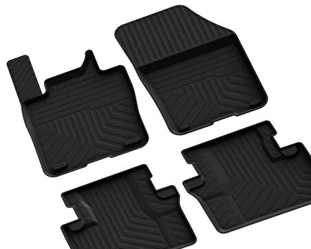 Volvo V90-S90 Ferrous 4D Havuzlu Kauçuk Paspas 2020 ve Üstü