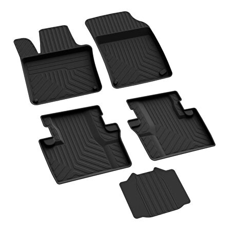 Volvo XC60 2 Ferrous 4D Havuzlu Kauçuk Paspas 2017 ve Üstü