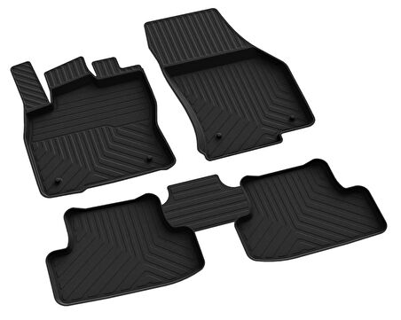 Volkswagen Taigo Ferrous 4D Paspas ve Üst 3D Bagaj Havuzu 2021 ve Üstü