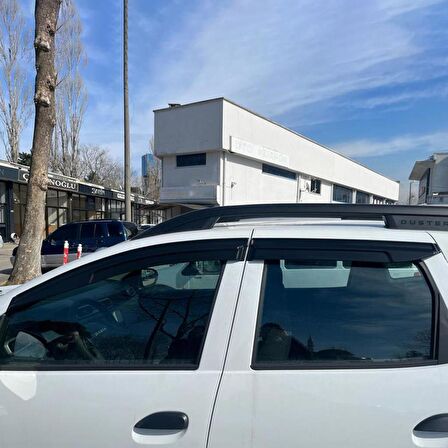 Dacia Duster Ferrous Cam Rüzgarlığı 4 Parça 2018 ve Üstü