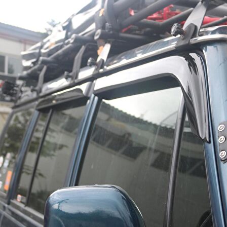 Hyundai Galloper Ferrous Cam Rüzgarlığı 4 Parça 1997-2003
