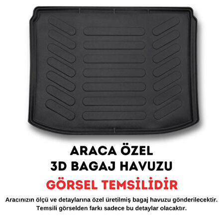 DS7 Ferrous 3D Alt Bagaj Havuzu 2018 ve Üstü