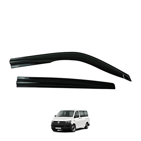 Volkswagen T5-T6-T7 Ferrous Cam Rüzgarlığı 4 Parça