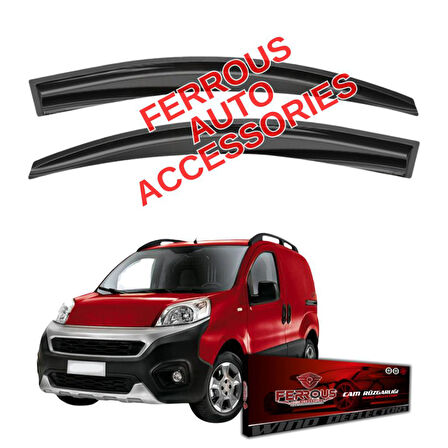 Fiat Fiorino Ferrous Cam Rüzgarlığı 2li Set 2008 ve Üstü