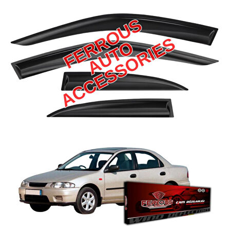 Mazda 323 Ferrous Cam Rüzgarlığı 4lü Set 1996 1998