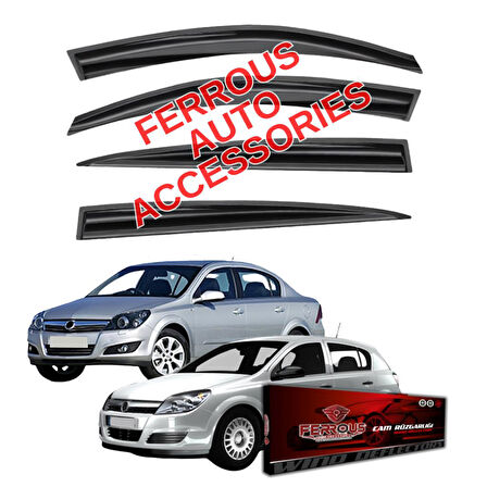 Opel Astra H Sedan/HB Ferrous Cam Rüzgarlığı 4lü 2004 2013
