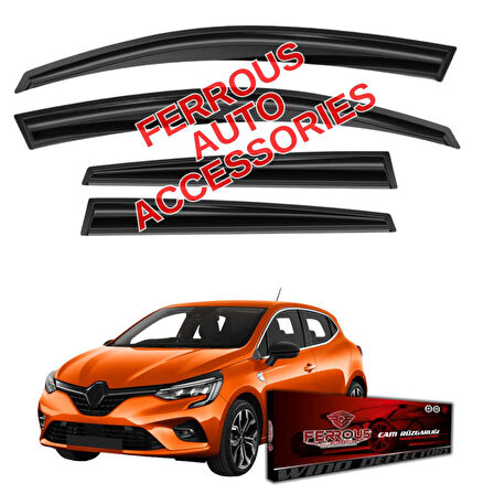 Renault Clio 5 Ferrous Cam Rüzgarlığı 4lü 2019 ve Üstü