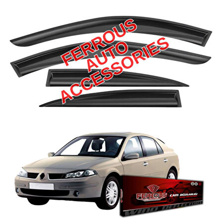 Renault Laguna 2 HB Ferrous Cam Rüzgarlığı 4lü 2001 2008