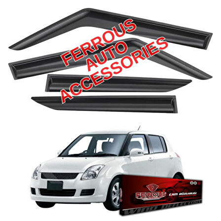 Suzuki Swift Ferrous Cam Rüzgarlığı 4lü 2018 ve Üstü