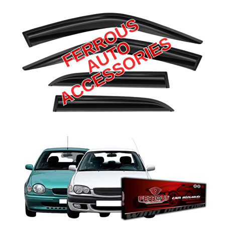 Toyota Corolla Ferrous Cam Rüzgarlığı 4lü 1999 2001