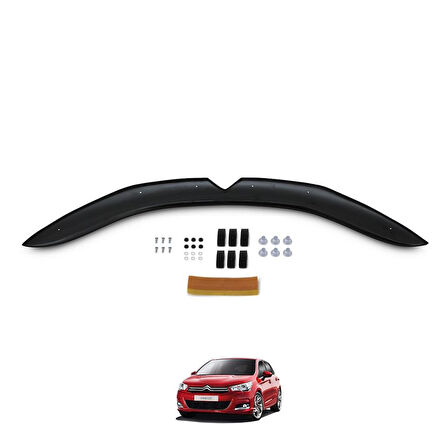 Citroen C4 Ferrous Ön Kaput Koruyucu Rüzgarlık 2011 2018