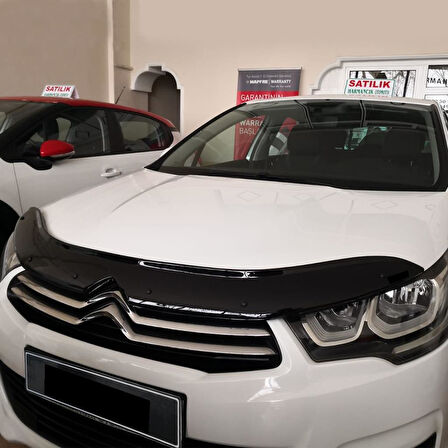 Citroen C4 Ferrous Ön Kaput Koruyucu Rüzgarlık 2011 2018
