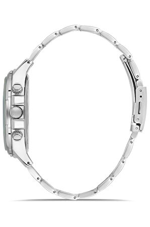 Cüzdan Kartlık Kemer Saat Anahtarlık Set Gri Renk