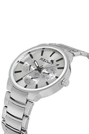 Metal Kordon Erkek Kol Saati Gümüş Renk PL-0966E4x