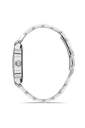 Metal Kordon Erkek Kol Saati Gümüş Renk PL-0966E4x