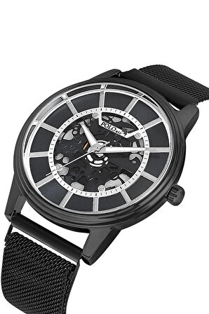 Erkek Kombin Set Kol Saati Cüzdan Kartlık Kemer Çakmak Özel Kutusunda Siyah Renk