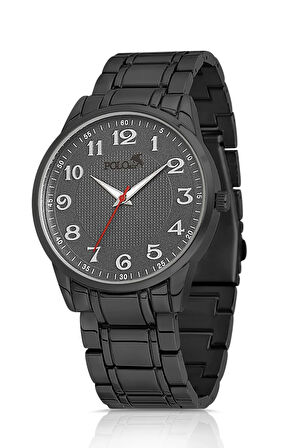 Klasik Metal Kordon Erkek Kol Saati Siyah Renk PL-0940E1x