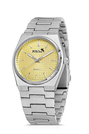 Lüx Erkek Kol Saati Gümüş-Sarı PL-0860E4x