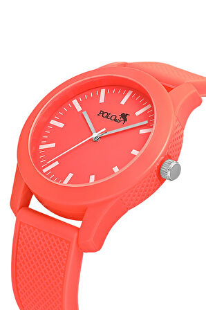 Silikon Kordon Unisex Bay-Kadın Spor Kol Saati Fuşya Renk PL-1510B6x