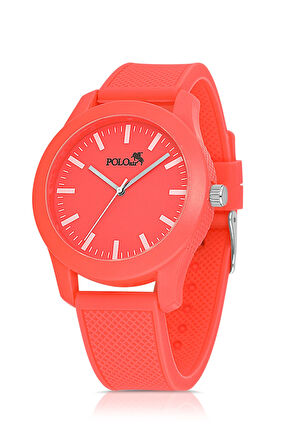 Silikon Kordon Unisex Bay-Kadın Spor Kol Saati Fuşya Renk PL-1510B6x