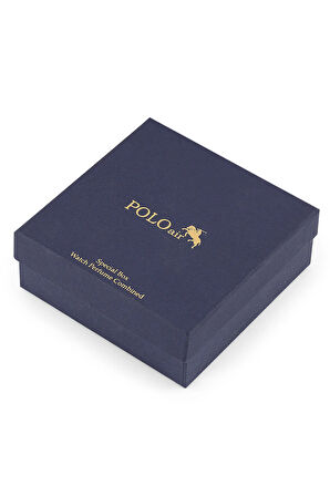 Erkek Kol Saati Ve Parfüm Seti Hediyelik Kutusunda Kombin Sarı Renk