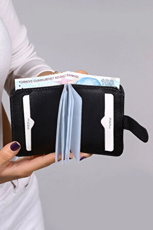 Erkek Kol Saati Cüzdan Kemer Kartlık Kombin Set Pl-0830e1 Siyah Set