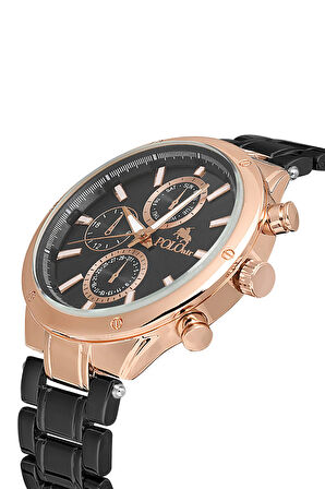 Erkek Kol Saati Siyah-Bakır PL-0842E3x